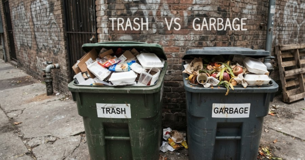 Trash vs Garbage: What's the Difference?