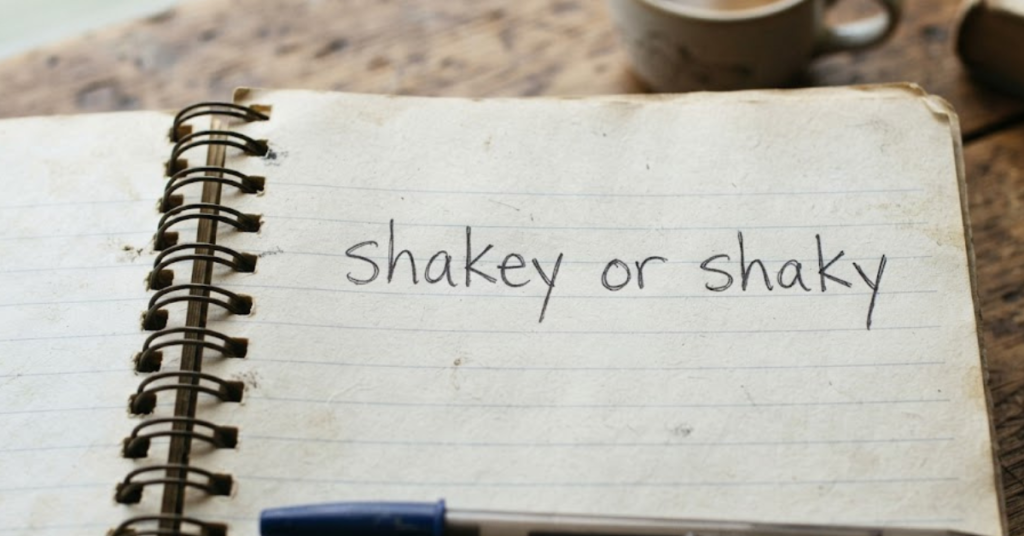 Shakey or Shaky: Which Spelling Is Correct?
