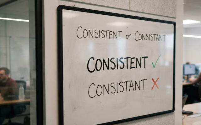 Consistent or Consistant: Which Spelling Is Correct?