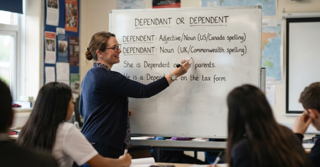 Dependant or Dependent: Which Is Correct?