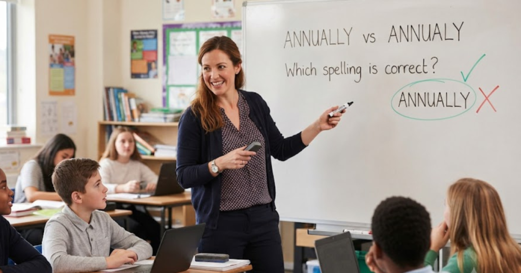Annually vs Annualy: Which Spelling Is Correct?