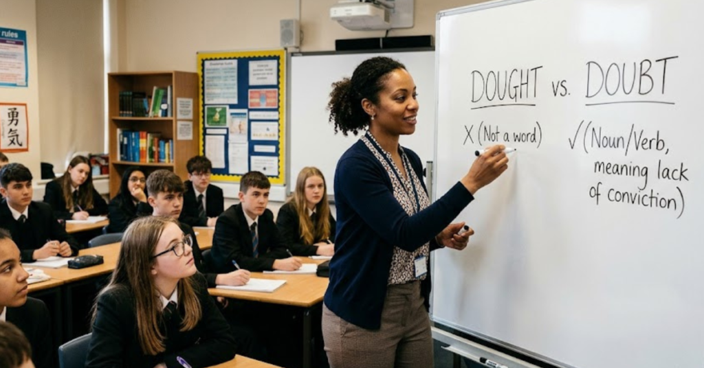 Dought vs Doubt: Meaning, Spelling, and Difference