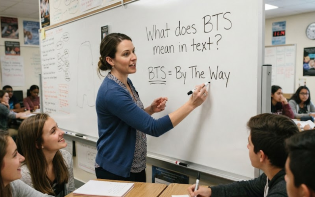 What Does BTS Mean in Text? Slang Explained