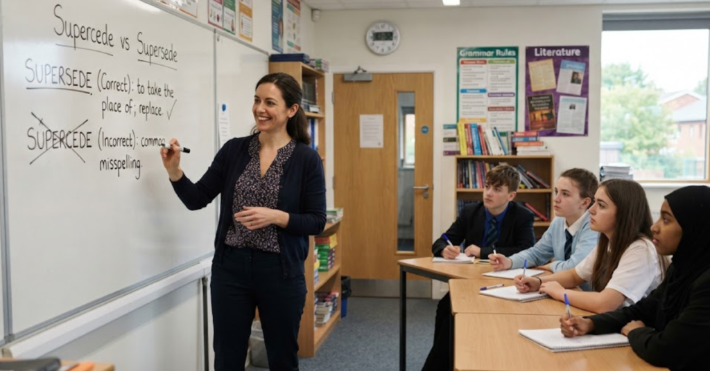 Supercede vs Supersede: Which Spelling Is Correct?