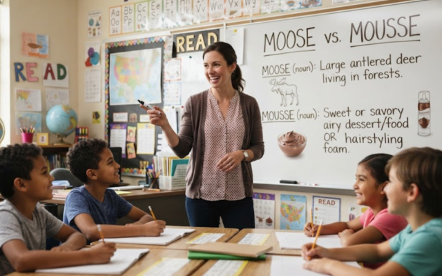 Moose vs Mousse: Meaning, Spelling, and Differences