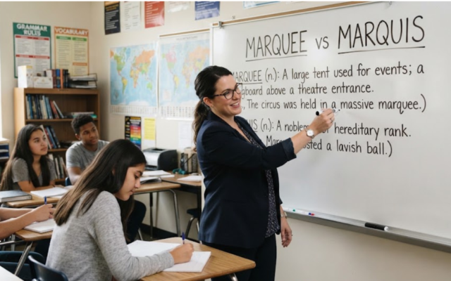 Marquee vs Marquis: Meaning, Difference & Examples