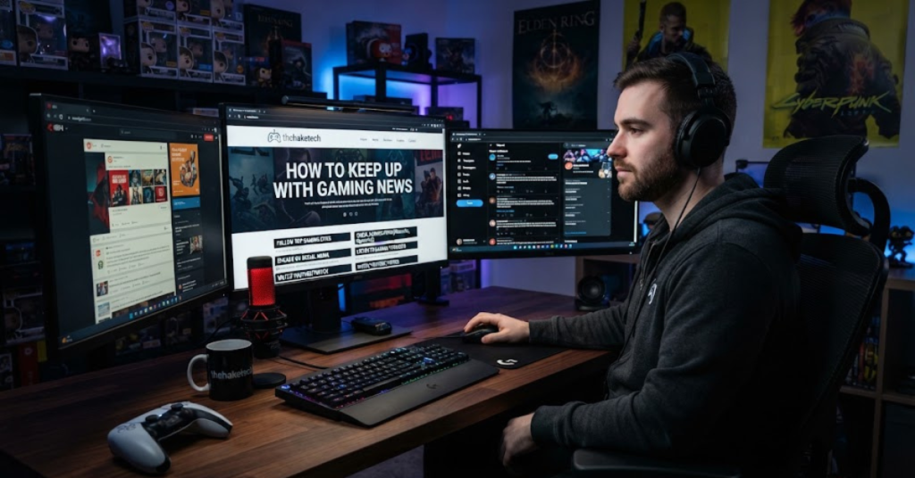 How to Keep Up With Gaming News TheHakeTech