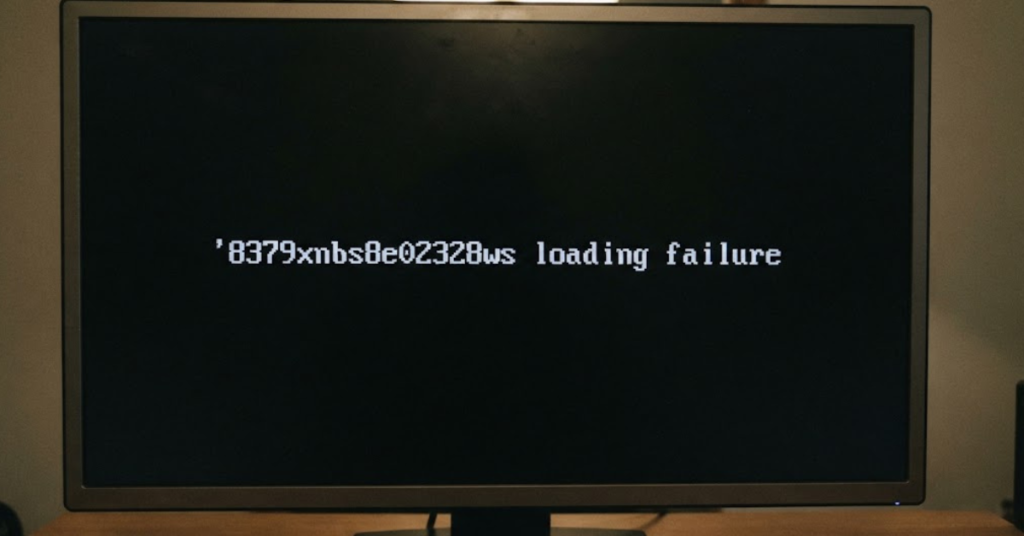 8379xnbs8e02328ws Loading Failure: Causes and Fixes
