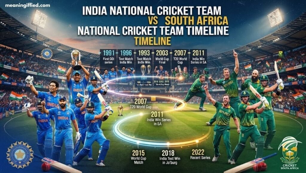 india national cricket team vs south africa national cricket team timeline